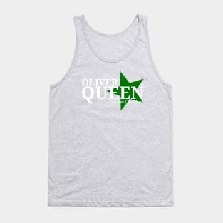 Oliver Queen For Star City Mayor - Green Star Design Tank Top